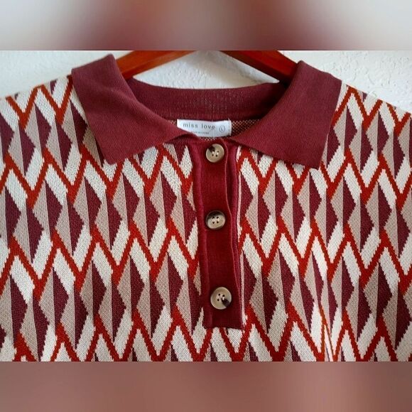 Miss Love polo crop top - Picture 5 of 7